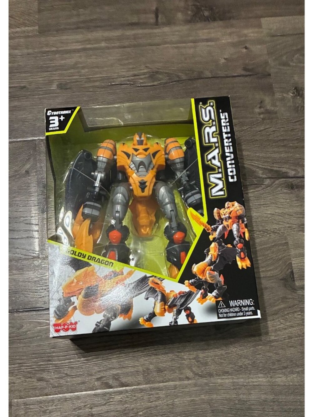 Cybotronix M.A.R.S. Converters Large Goldy Dragon Transforming Action Figure